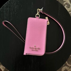 Kate Spade Vibrant Pink Lanyard
